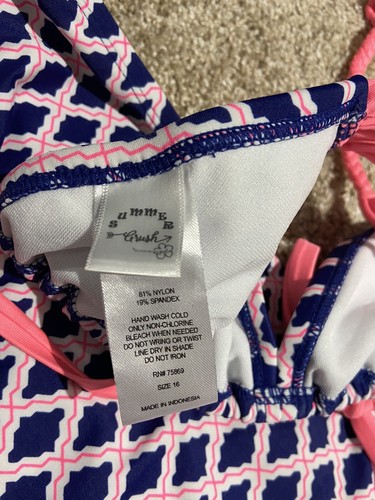 Summer Crush bikini size 16 girls Swimsuit - Picture 3 of 3