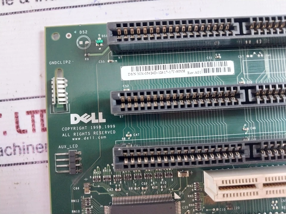 Dell DS/N MX-05424D-124 17-13Q-8I5H Backplane Board Rev AO1 - Image 3 of 4