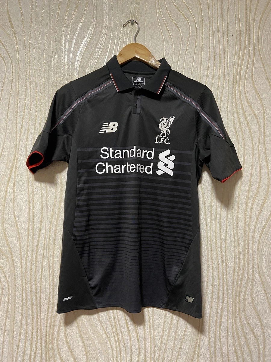LIVERPOOL 2015 2016 THIRD FOOTBALL SHIRT SOCCER JERSEY NEW BALANCE sz S MEN