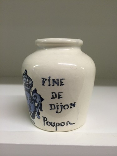 Marque Et Modele Grey Poupon Mustard Jar Made In France - Picture 4 of 6