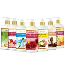 Unisaif Organic Body Wash & Shower Gel – For Men & Women | Choose Scent