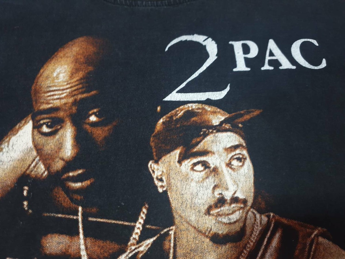 Rare Vintage Tupac Shakur Bootleg T Shirt Notorious B.I.G.