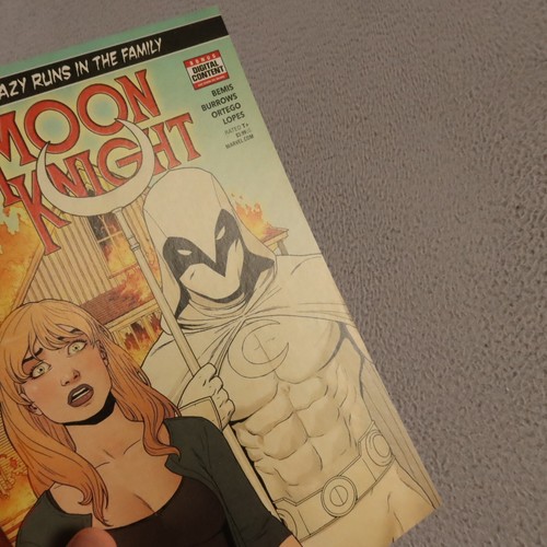 Moon Knight #191 2017 1st App of Diatrice Alraune Daughter Sun King - Picture 8 of 16