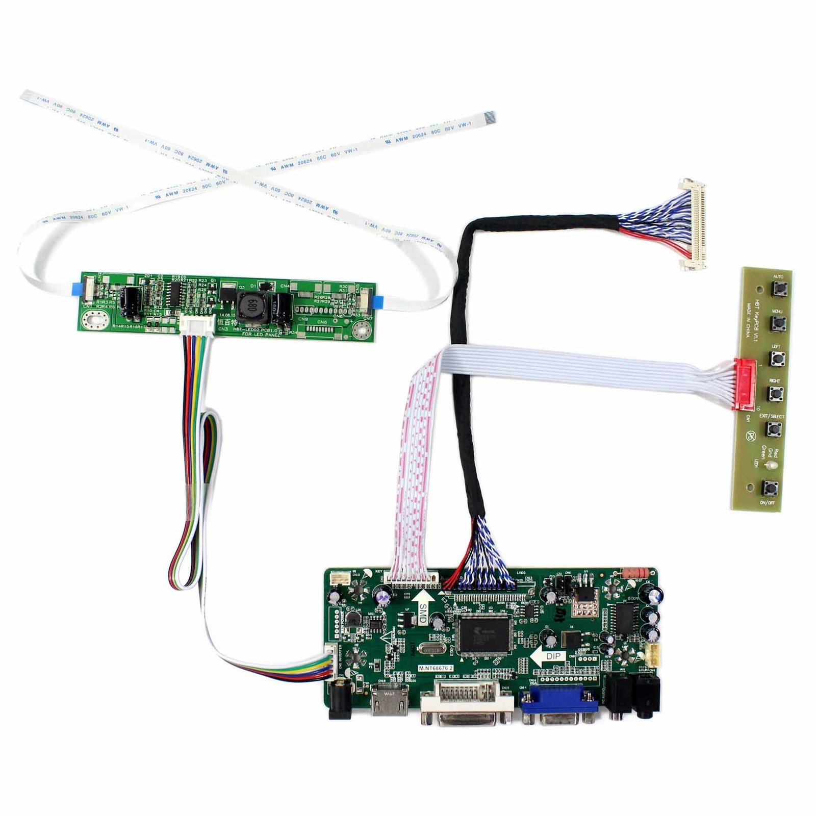 HD VGA LCD Controller Board Compatible With 21.5inch 1920x1080 M215HW01 V6 LCD