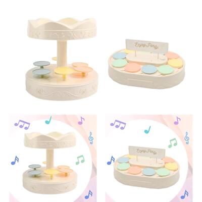 Elektrisches Karussell Cupcake Halter 360 Grad automatisch drehbar für Event
