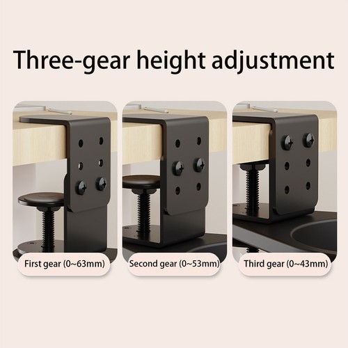 Desk Drink Holder Adjustable Anti-Spill Coffee Cup Holder 360 Degree Ingenious - Photo 7 sur 11