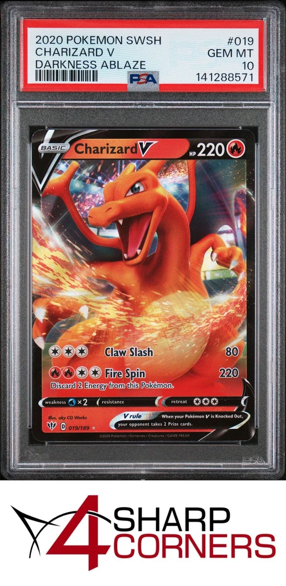 Charizard V 019/189 Swsh03: Darkness Ablaze for sale | eBay
