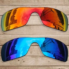 2 Pairs Polarized Replacement Lenses for Oakley Batwolf 9101 Anti-scratch Combo