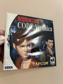 RECV Resident Evil Code: Veronica Dreamcast NTSC-U/C 2-Disc Manual CIB Authentic