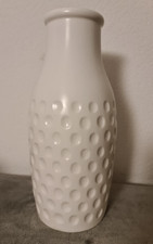 XXL Vase große Blumenvase / Bodenvase,  37cm hoch, Farbe Weiß