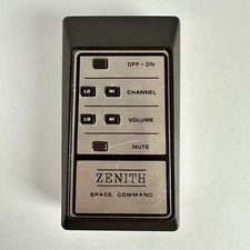 Vintage Zenith 124-16-01 Computer Space Command TV Remote Control UNTESTED