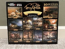 White Mountain Puzzles  Terry Redlin 10 Puzzl...