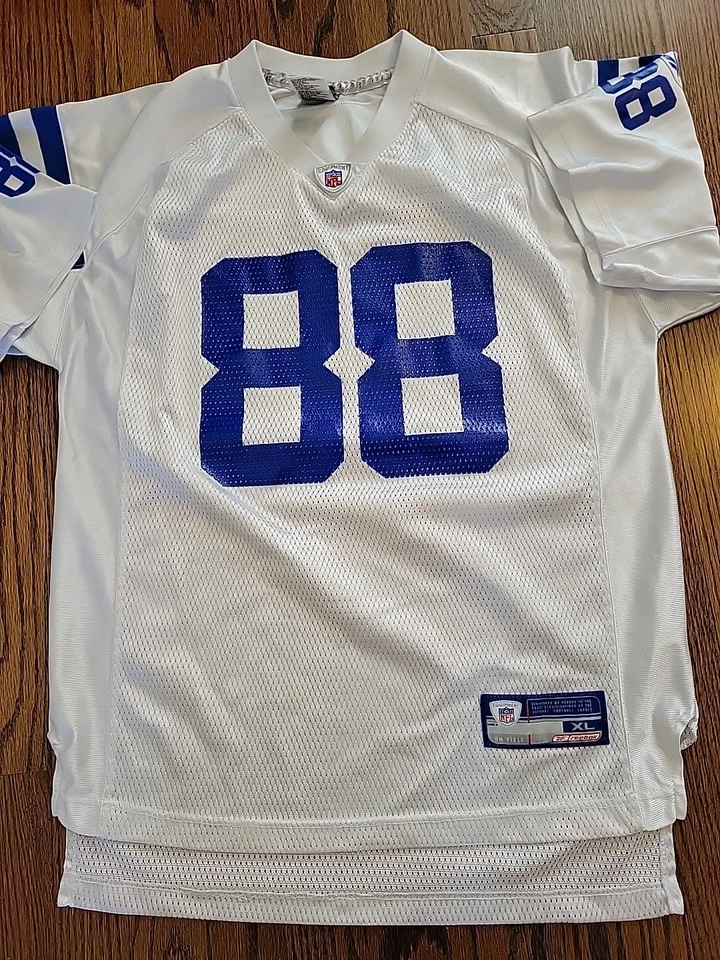 Camiseta de fútbol americano Reebok Marvin Harrison Indianapolis Colts NFL XL 18-20 niños  Foto 2 de 4