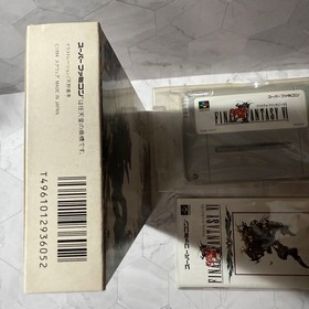 FINAL FANTASY VI Super Famicom SFC Japanese Version Complete in Box (CIB) Tested