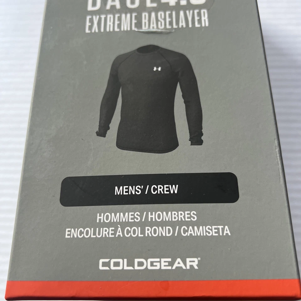 Under Armour Coldgear Base 4.0 Extreme Long Sleeve Baselayer Men's Size S NEW - Image 4 of 4