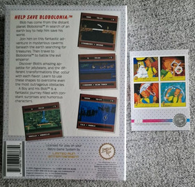 A Boy And His Blob NES Nintendo Entertainment System Limited Run Games NEU & OVP