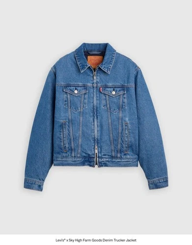 Levi's® X Sky High Farm Goods Denim Trucker Jacket - XL ( hard to find ) - product listing photo