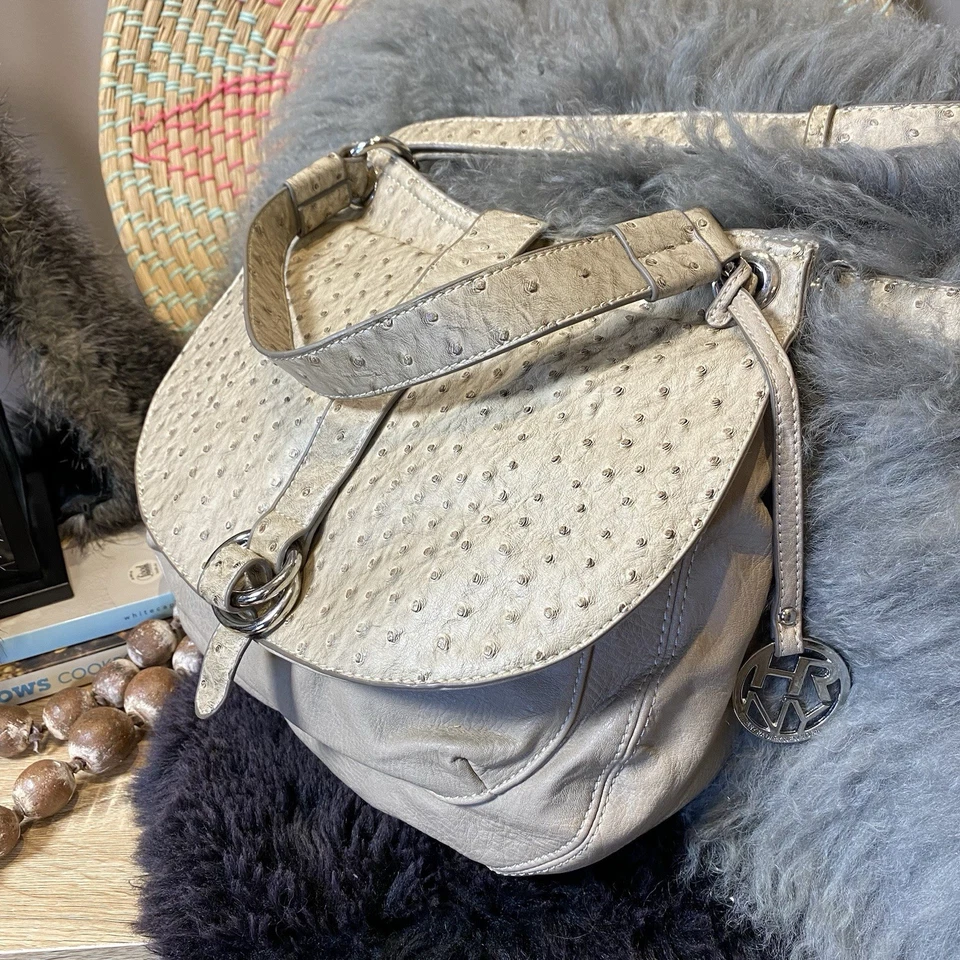 Hilary Radley New York Cream Designer Women's Bag Manmade Leather Crossbody - Image 4 of 4