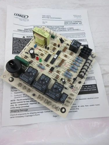 LENNOX ARMSTRONG 17W82 FURNACE IGNTION CONTROL BOARD FOR EGC1/EGC2 LB91097C