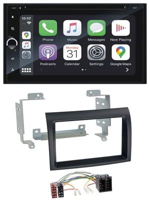 Blaupunkt 2DIN Bluetooth DAB USB DVD MP3 Autoradio für Fiat Ducato 06-11 Citroen - Bild 1 von 4