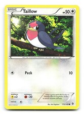 Taillow 112/149 Boundaries Crossed Pokemon Card LP