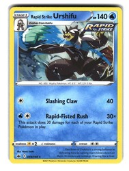 Rapid Strike Urshifu 044/198 Holo Rare Chilling Reign