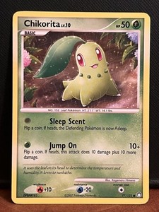 Chikorita 77/123 Mysterious Treasures Regular