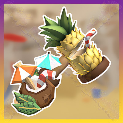   Tropical Drink Set - Flee the Facility (FTF)  