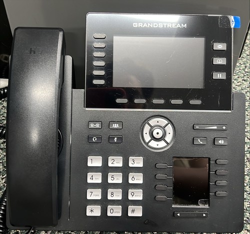 Grandstream GRP2616 6-Line 6 SIP Office IP Phone + Power Supply
