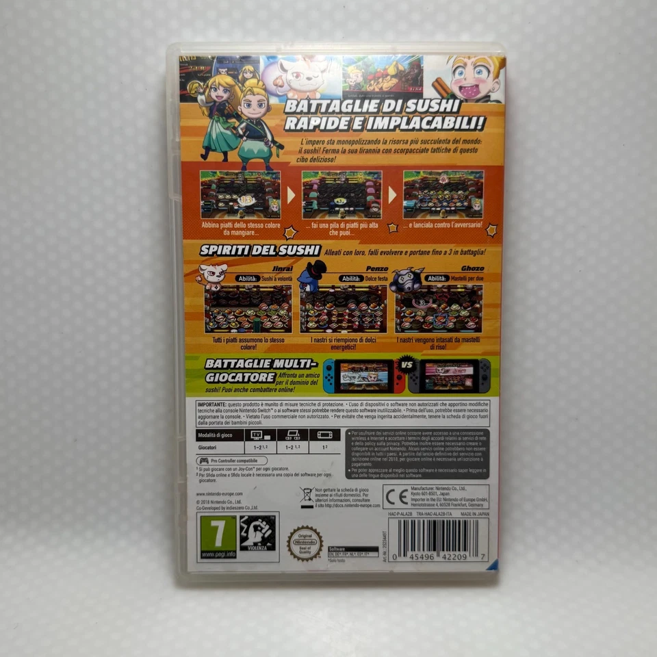 Sushi Striker: The Way Of Sushido (Nintendo Switch, 2018), foto 3 di 5