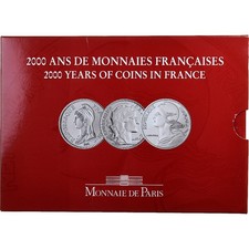[#134239] France, Coffret 3x5 francs, 2000 Ans de Monnaies Françaises (3/3), 200
