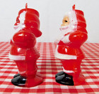 Vintage Santa Plastic Ornament Lollypop Holder Set of 2 — photo 2