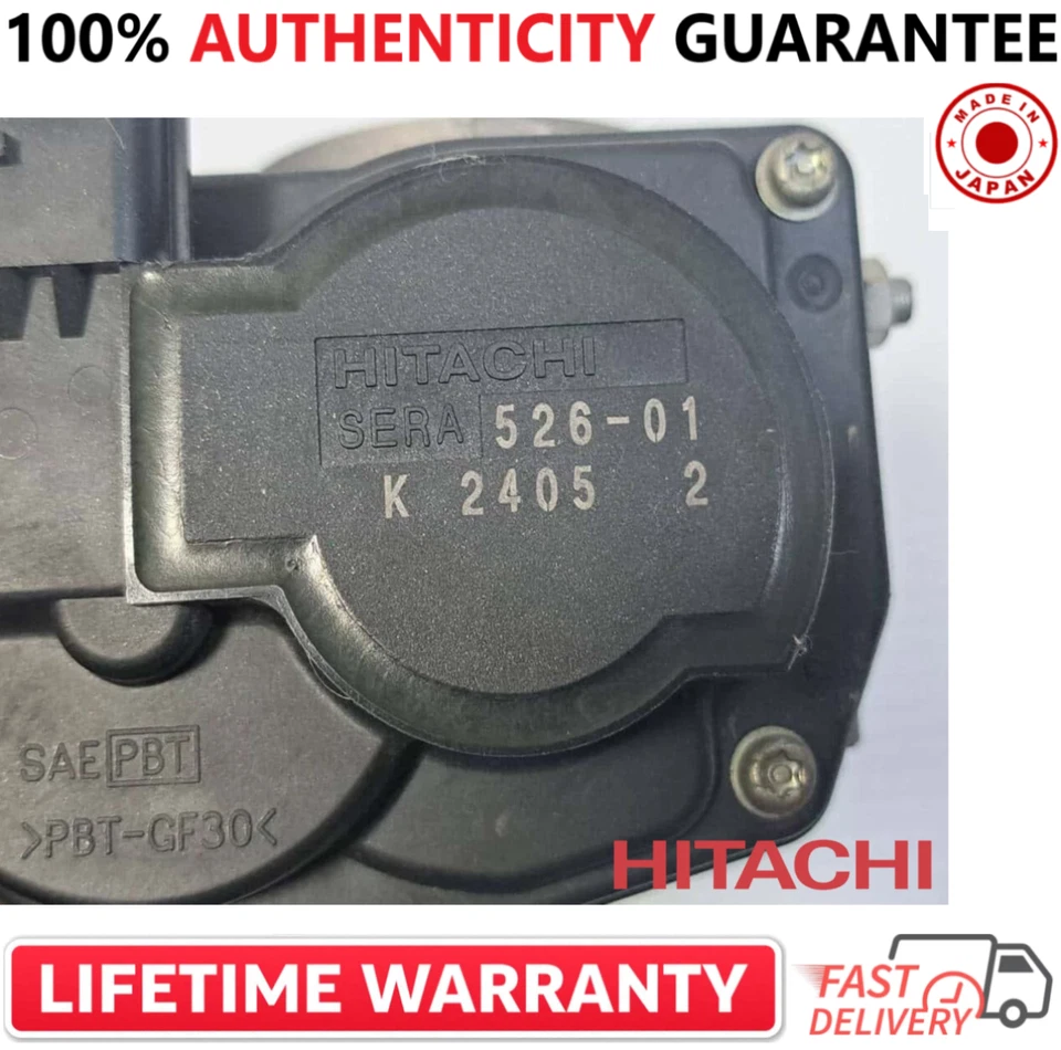 Cuerpo del acelerador OEM HITACHI 526-01 para Nissan Altima Sentra Rogue 2007-2013 Foto 3 de 4