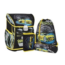 Schul Ranzen Set Sport Auto RACER Turnbeutel ...