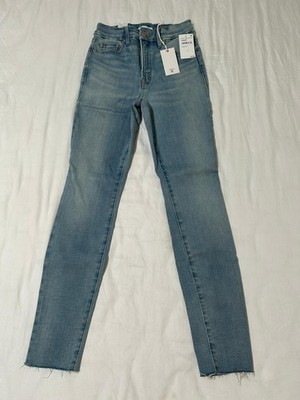 Good American Womens Good Waist Skinny High Rise Flat Tummy Tech Choose Your Sz
