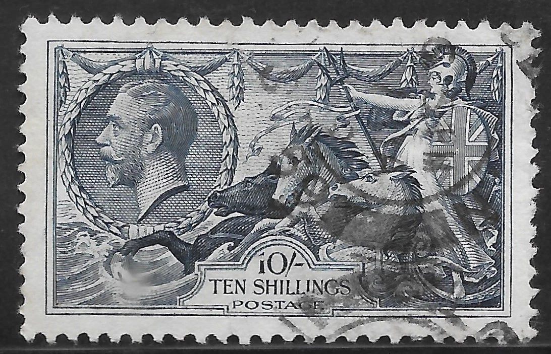 海外紙物　イギリス　Horse trams チケット　１０冊まるごと　ラスト 10/- Denomination British George V Stamps for sale | eBay