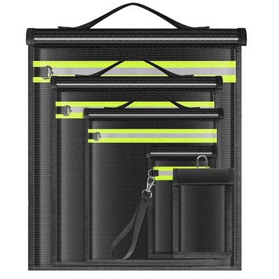 Large Faraday Bags 5 Pack-Faraday Box with EMP, RFID, FOB Signal Blocker for ...