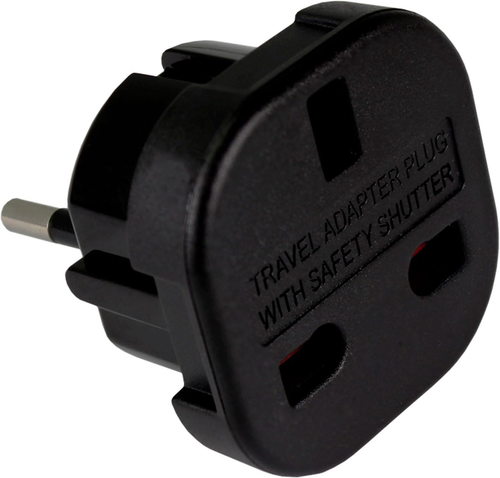 Steckdosenadapter England, Reiseadapter Typ G, Adapter England Deutschland Steck