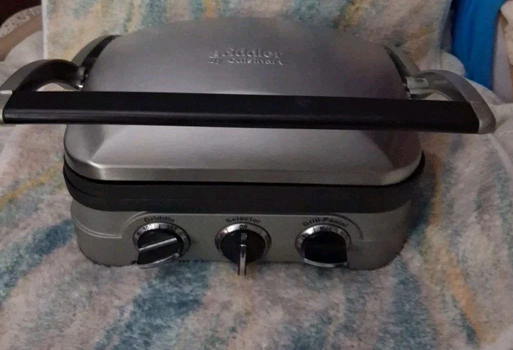 Cuisinart Stainless Steel Griddler Panini Press Sandwich Maker
Opens in a new window or tab