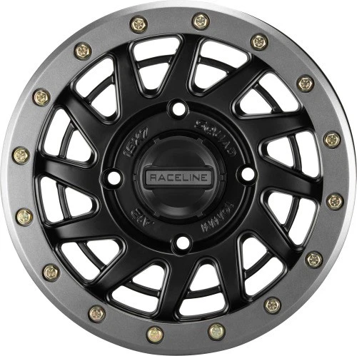 Колесо Raceline Squad Beadlock - 15x7 - 6+1 - 4/156 - черное/бронзовое ATV/UTV 6+1 - Изображение 2 из 4