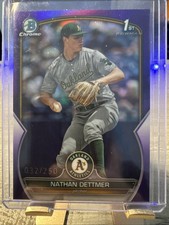 2023 Bowman Draft Chrome Nathan Dettmer #BDC-146 Purple Refractor /250 (RC)