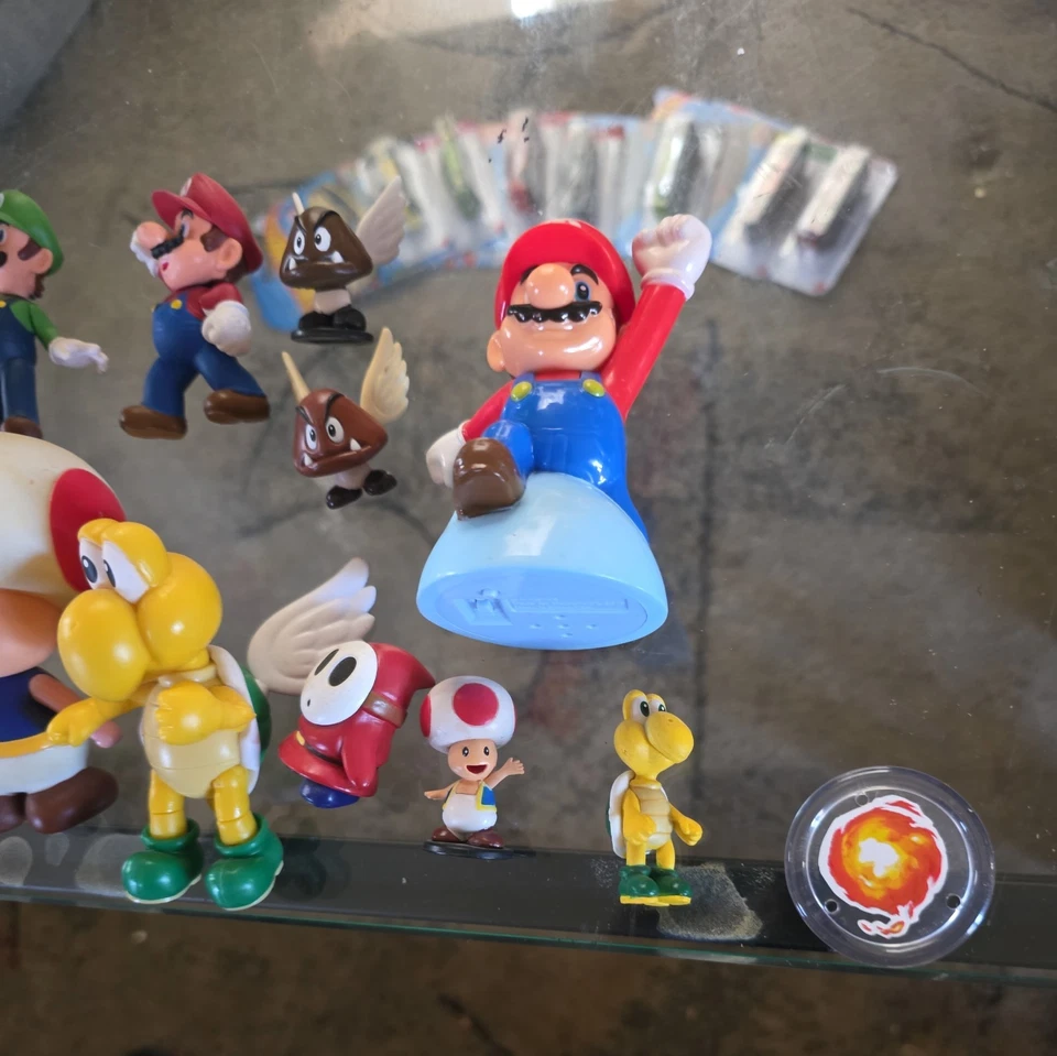 LOTE DE (11) FIGURAS JUGUETES SUPER MARIO BROS JAKKS NINTENDO. Foto 3 de 4