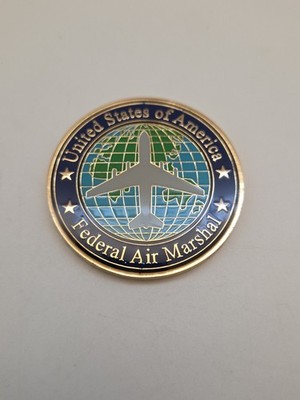 UNITED STATES FEDERAL AIR MARSHAL FAMS TSA CHALLENGE COIN 