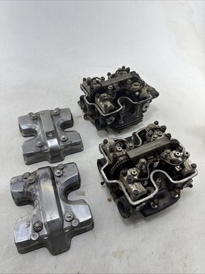 Pair 1984 Honda VF500C VF500F Interceptor Heads Cam Valves