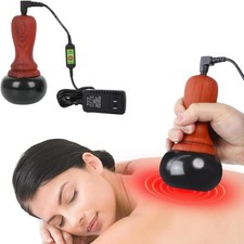 Hot Stones Massage Set with Warmer, Adjustable Temperature Bian Stone Electric