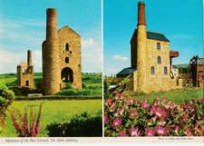Cornwall. MEMORIES OF THE PAST CORNISH TIN MINES. Photo E. Nagele. John Hinde St