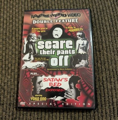 Scare Their Pants Off/Satans Bed RARE OOP Something Weird Video DVD Yoko Ono