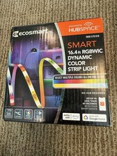 EcoSmart 16.4 ft Smart RGBWIC LED Strip Light...