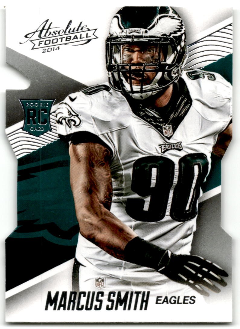 2014 Panini Absolute #127 Marcus Smith Retail Philadelphia Eagles Rookie