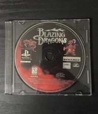 Blazing Dragons (Sony PlayStation 1, 1996) Disc Only
